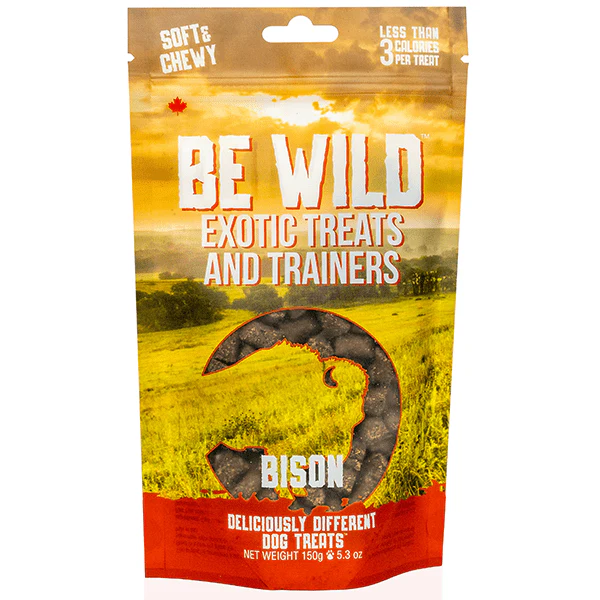 this&that Canine Co. Be Wild Treats and Trainers; Bison Dog Treats