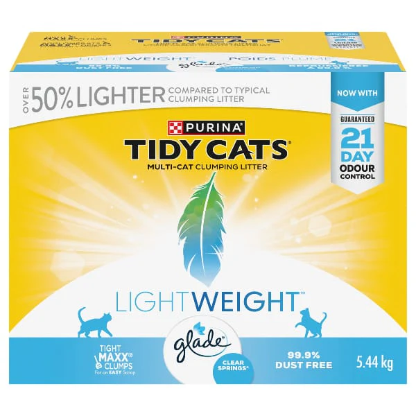 Tidy Cats LightWeight with Glade Clear Springs Clumping Cat Litter - Image 9