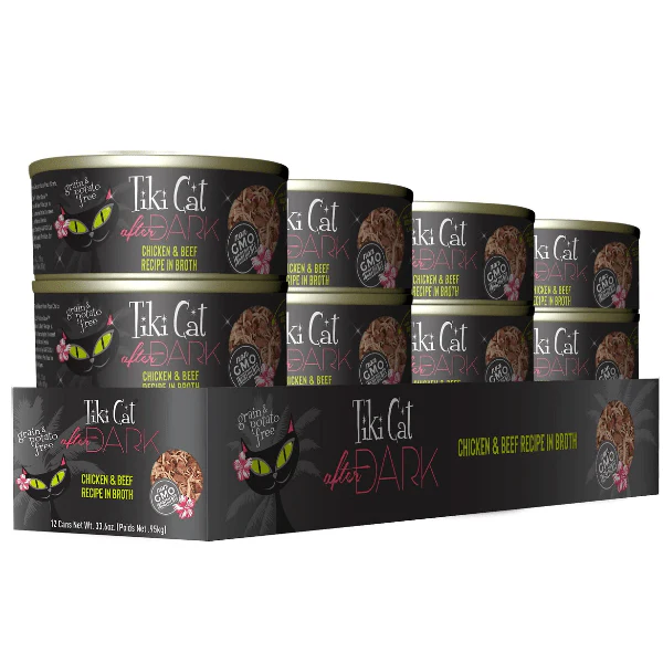 Tiki Cat After Dark | Chicken & Beef Recipe Canned Cat Food - Image 8