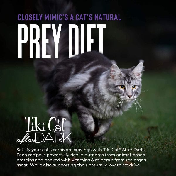 Tiki Cat After Dark | Shreds Turkey & Turkey Liver Recipe Canned Cat Food, 3oz - Image 5