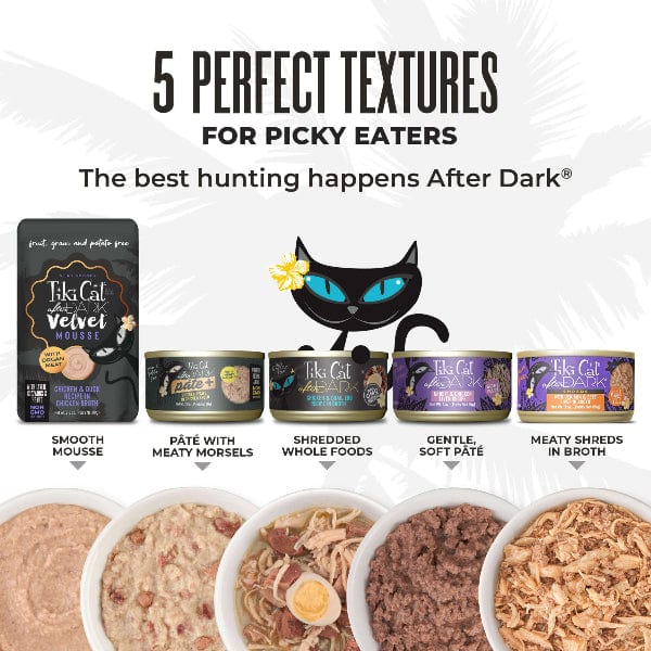 Tiki Cat After Dark | Shreds Turkey & Turkey Liver Recipe Canned Cat Food, 3oz - Image 6