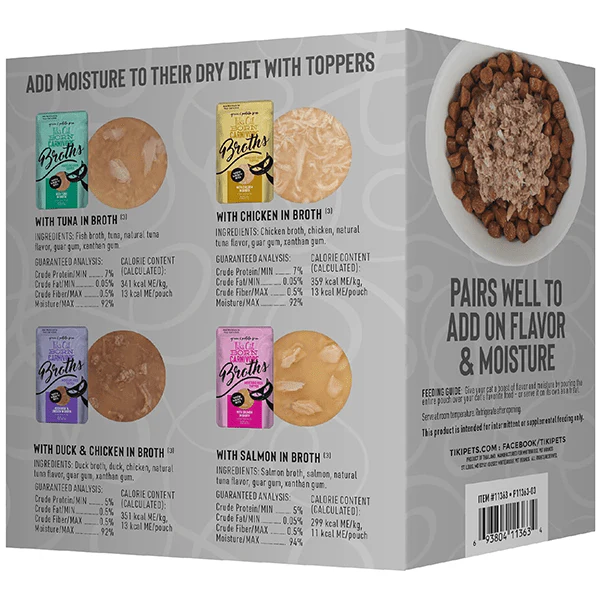 Tiki Cat Born Carnivore | Broths Variety Pack Cat Food Topper - Image 10