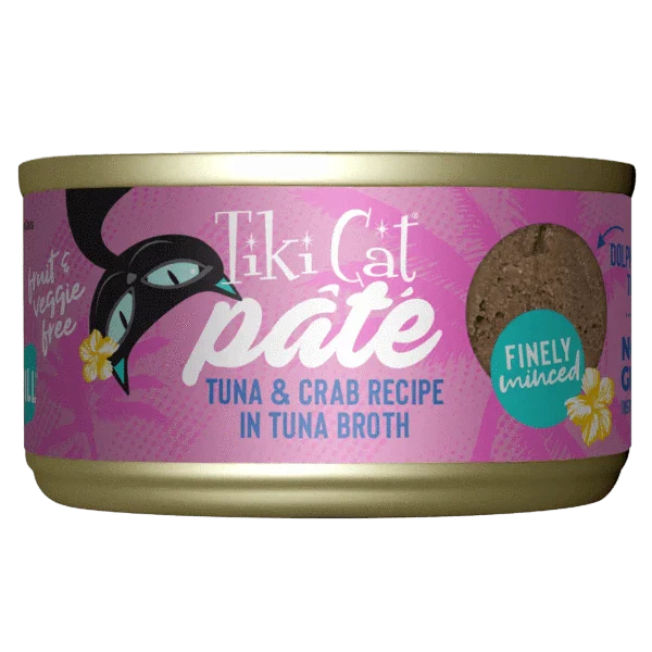 Tiki Cat Grill | Tuna & Crab Pate Canned Cat Food