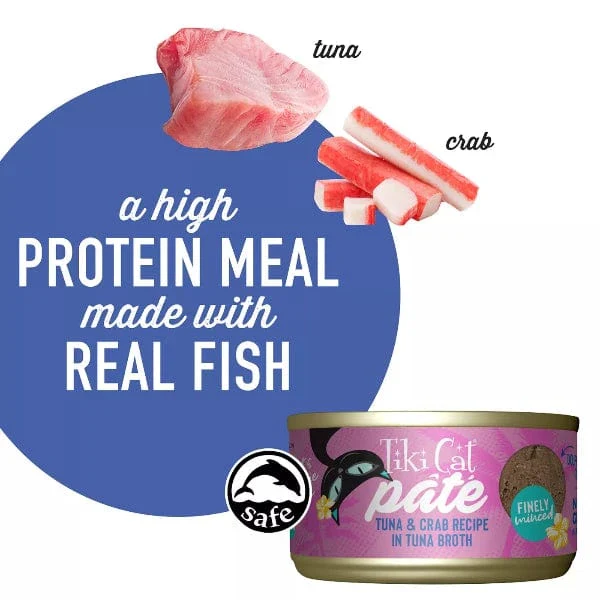 Tiki Cat Grill | Tuna & Crab Pate Canned Cat Food - Image 3
