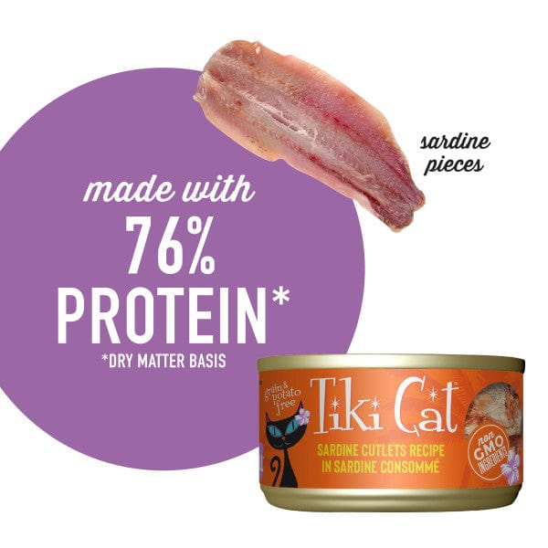 Tiki Cat Grill | Sardine Cutlets Canned Cat Food (SPECIAL ORDER ITEM) - Image 3