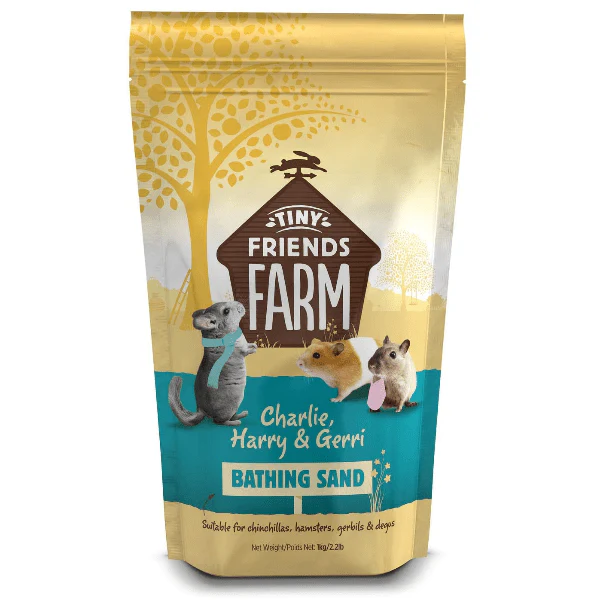 Tiny Friends Farm; Bathing Sand for Small Animals - Image 4