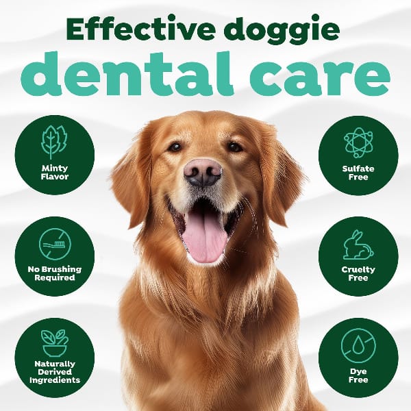 Tropiclean Fresh Breath Oral Care Clean Teeth Gel for Dogs; Peanut Butter - Image 5