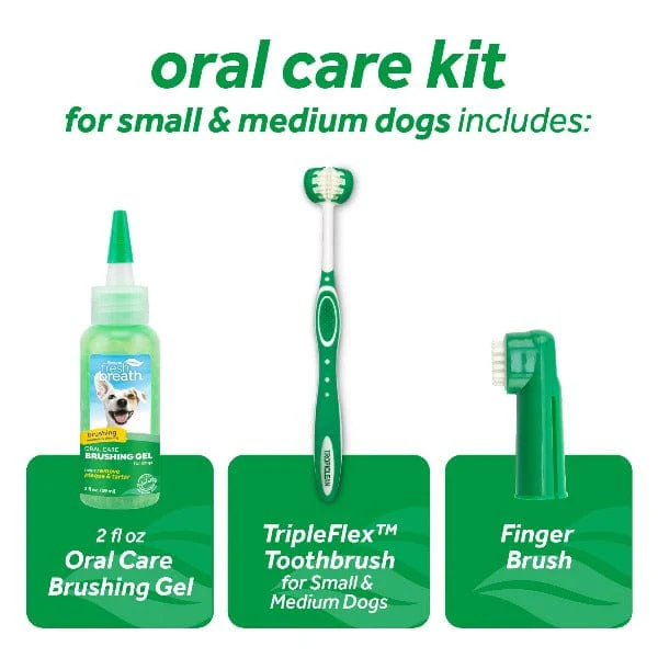 Tropiclean Fresh Breath Oral Care Kit For Dogs; Small/Medium Dogs - Image 2