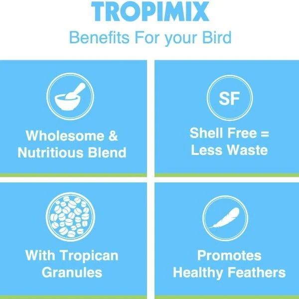 Tropimix Enrichment Food For Cockatiels and Lovebirds - Image 3