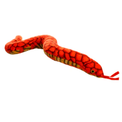 Tuffy Desert Snake Red Dog Toy - Image 2