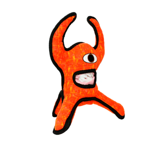 Tuffy Red Alien Dog Toy - Image 2