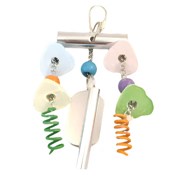 Tweeters Curly Teaser Bird Toy