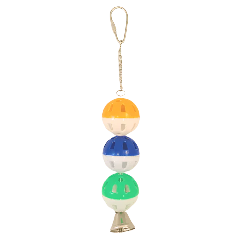 Tweeters Lattice-Ball with Bell Bird Toy
