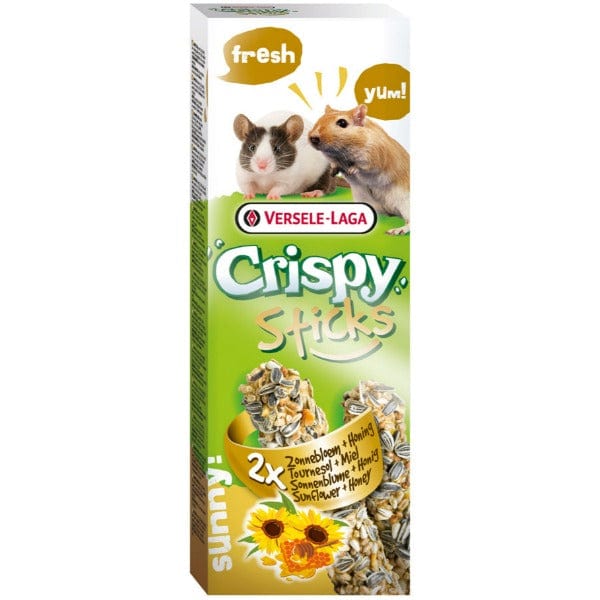 Versele-Laga Crispy Sticks for Gerbils-Mice Sunflower & Honey Flavour
