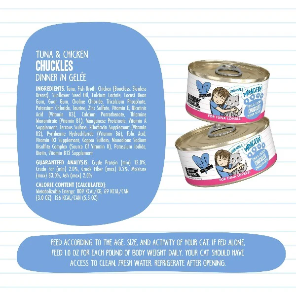 B.F.F. Tuna & Chicken Chuckles Canned Cat Food - Image 4