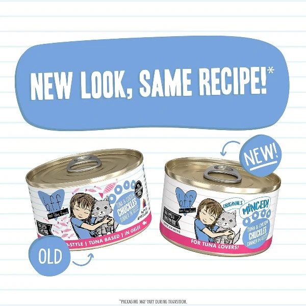 B.F.F. Tuna & Chicken Chuckles Canned Cat Food - Image 5