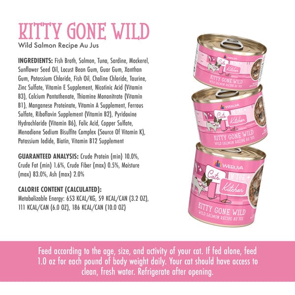 Cats in the Kitchen Kitty Gone Wild Canned Food - Image 5