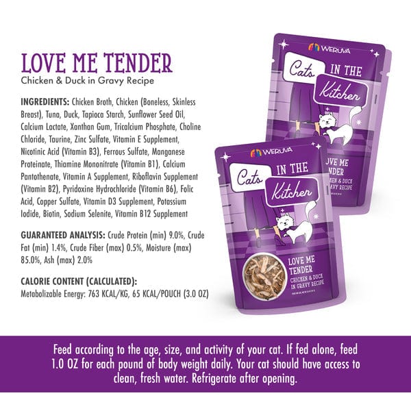 Cats in the Kitchen Love Me Tender Pouch Cat Food - Image 5