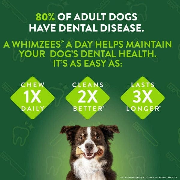 Whimzees Alligator Natural Dental Chew - Image 4