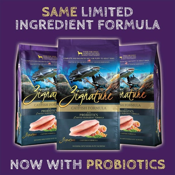 Zignature Limited Ingredient Catfish Formula Dry Dog Food, 4lb - Image 2