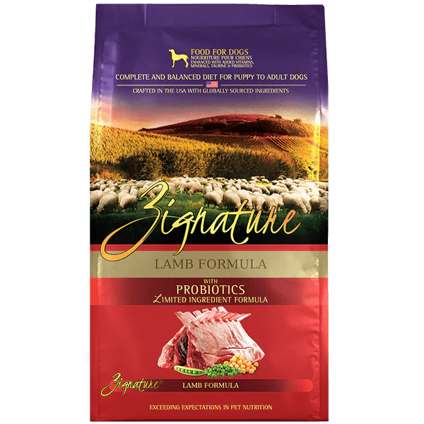 Zignature Limited Ingredient Lamb Formula Dry Dog Food
