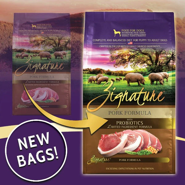 Zignature Limited Ingredient Pork Formula Dry Dog Food - Image 3