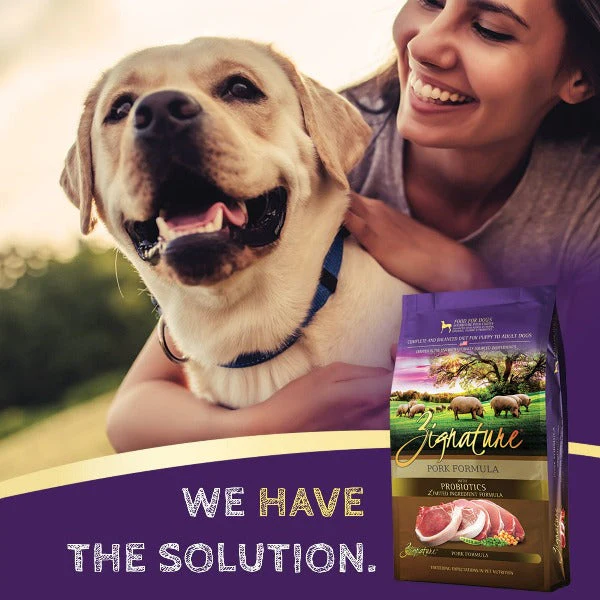 Zignature Limited Ingredient Pork Formula Dry Dog Food - Image 5