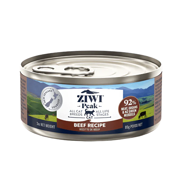 ZIWI Peak Original Series Beef Recipe Canned Cat Food, 3oz