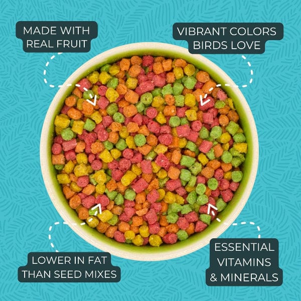 ZuPreem FruitBlend Flavor Bird Food, Small - Image 3