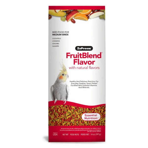 ZuPreem FruitBlend Flavor Bird Food, Medium - Image 10