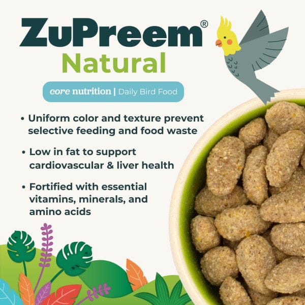 ZuPreem Natural Bird Food, Medium - Image 5